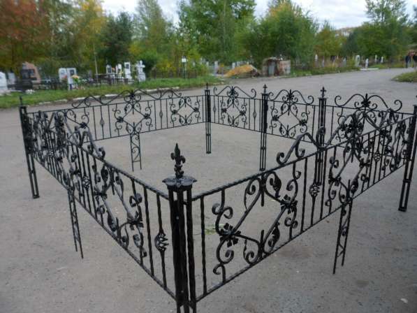 Изготовление кованых оград и памятников в Челябинске