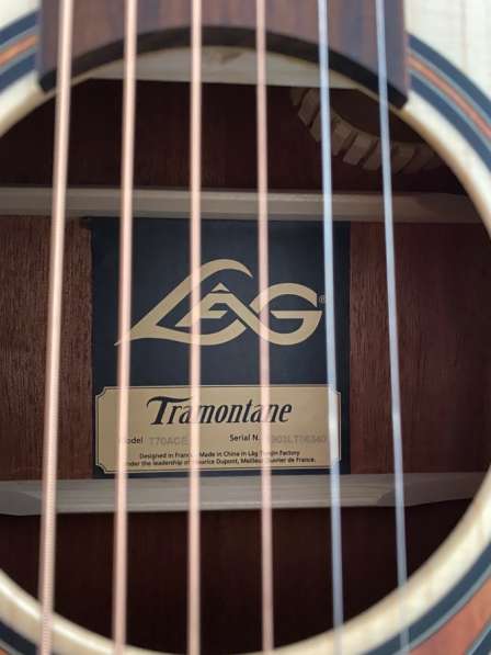 Электроакустическая гитара Tramontane T70ACE в Ноябрьске фото 5