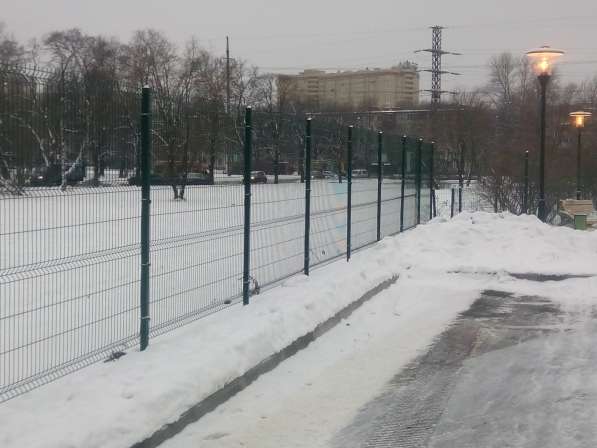 Установка заборов, ворот и калиток в Санкт-Петербурге фото 10