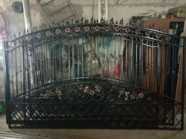 Продаю кованные ворота с забором выс 176см. дл.30 мет в Набережных Челнах фото 6