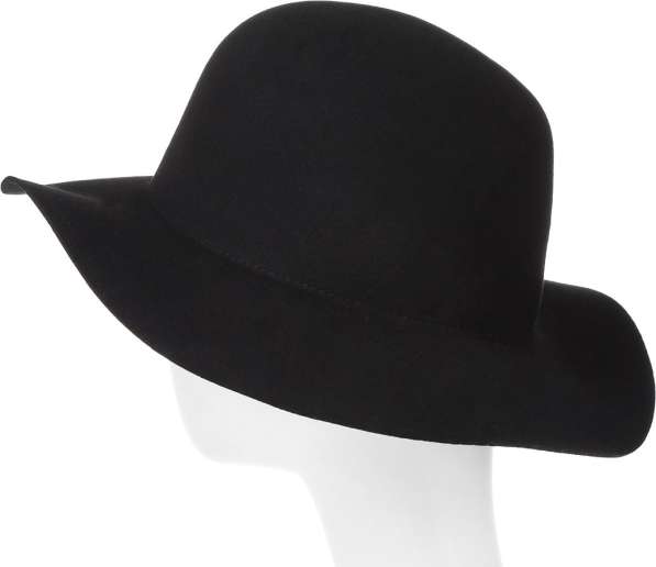 Шляпа женская чёрная