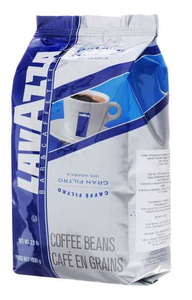 Кофе в зернах Lavazza Gran Filtro (Лавацца Гран Фильтро) 1кг