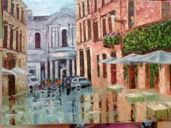 Картины маслом в Москве фото 13