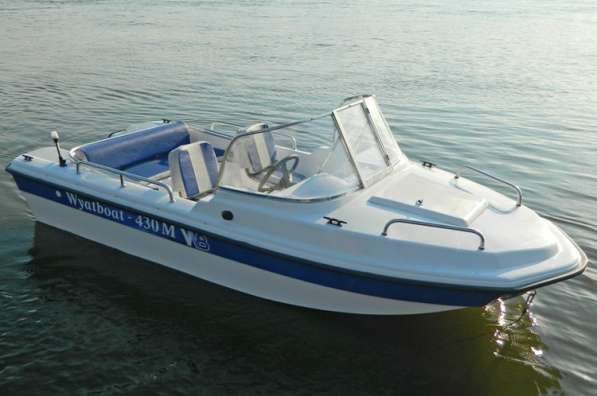 Купить лодку (катер) Wyatboat-430 M в Костроме фото 8