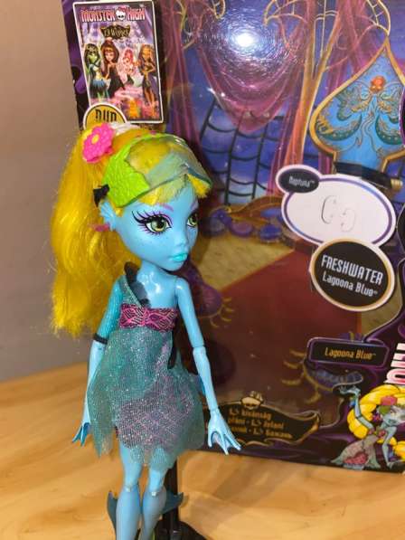Кукла Монстер Хай Monster High Лагуна в фото 3