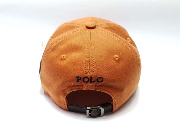 Бейсболка кепка polo Ralph Lauren (оранжевый) в Москве фото 9