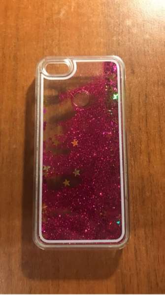 Чехол на iPhone 5c (с блёстками)