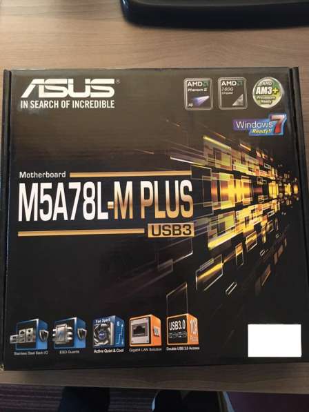 Материнская плата ASUS M5A78L-M PLUS USB3