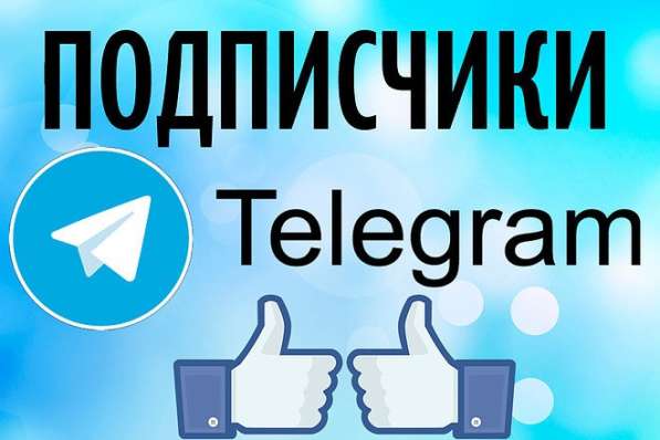 Подписчики в телеграмм и соцсети