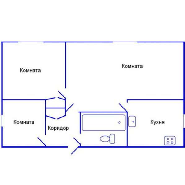 Успей купить 3-х квартиру - спальный р-н Харцызска Коммунист в 
