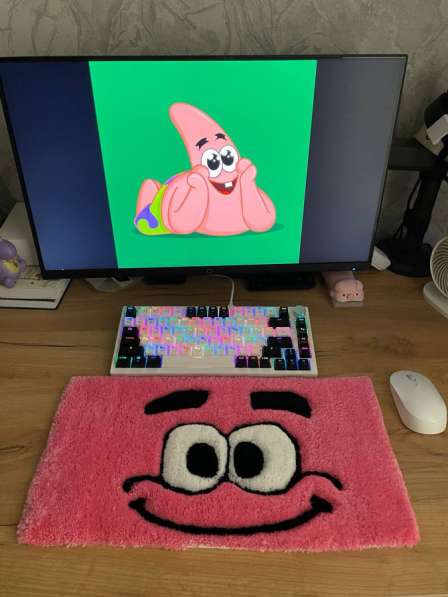 Коврик ручной работы