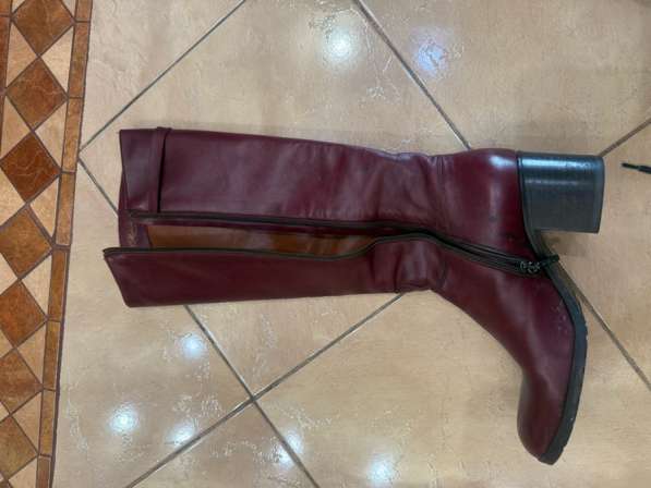 Сапоги кожаные в Москве фото 3