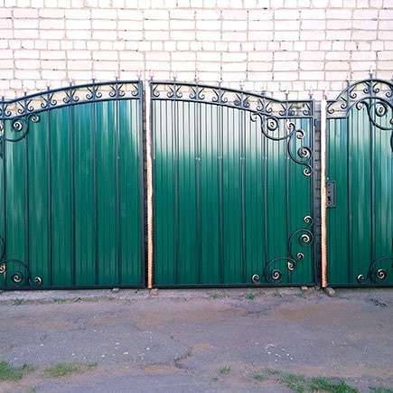 Ворота и калитки производим в Челябинске фото 6