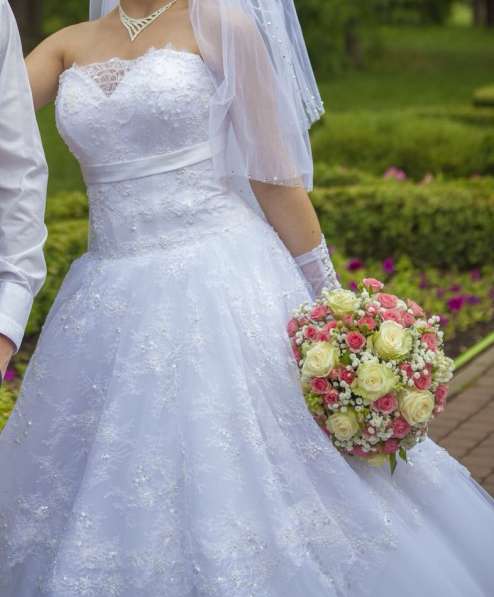 Продаю свадебное платье в Краснодаре фото 3