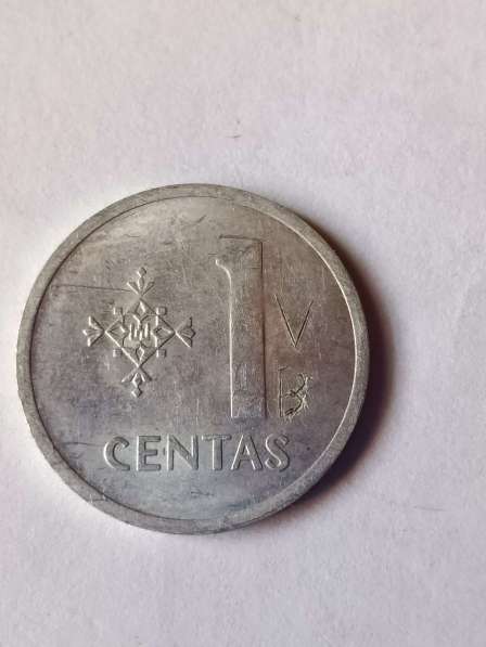 1 цент Литва