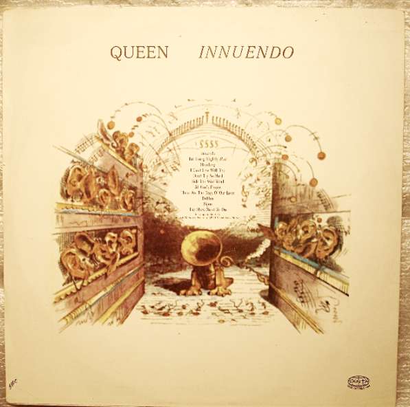 Пластинка виниловая Queen – Innuendo в Санкт-Петербурге