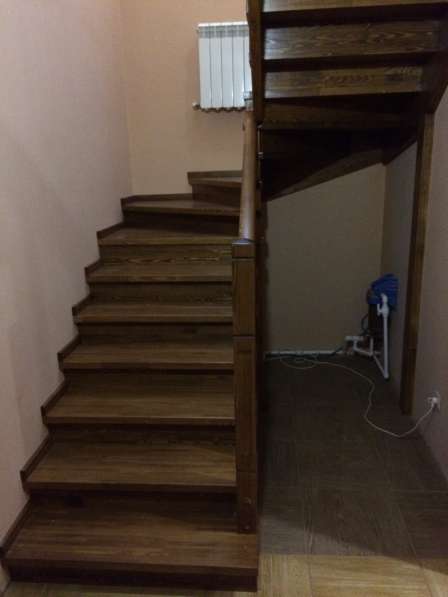 Лестницы из массива дерева в Раменское