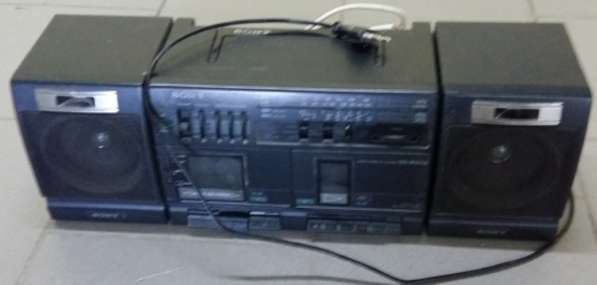 Двух кассетный аудио магнитофон радио рекордер SONY с двумя в Сыктывкаре