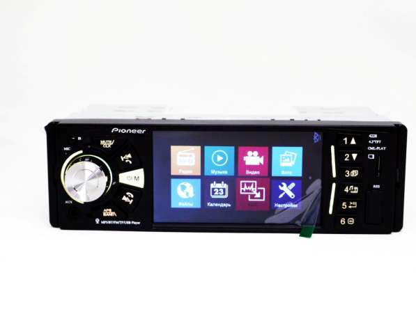 Магнитола Pioneer 4228 ISO - экран 4,1''+ DIVX + MP3 + USB в фото 4