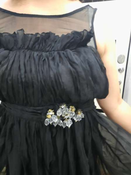 Платье нарядное вечернее шелк 40-44 разм. длинное в пол в фото 3