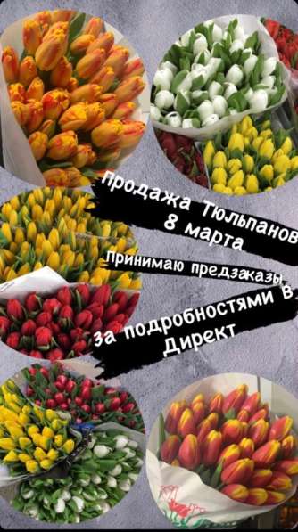 Тюльпаны к 8 марта в Барнауле фото 12