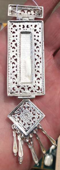 Серебряный галстук, серебро 925 проба в Ставрополе фото 4