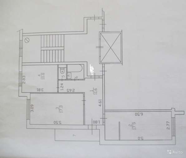 2-к квартира, 63 м², 7/9 эт в Санкт-Петербурге фото 3