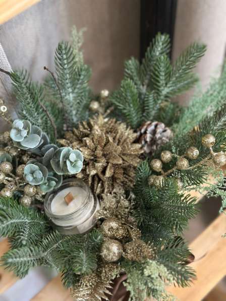 Новогодние венки✅букеты ✅композиции ✅подарки ✅ в Ставрополе фото 6