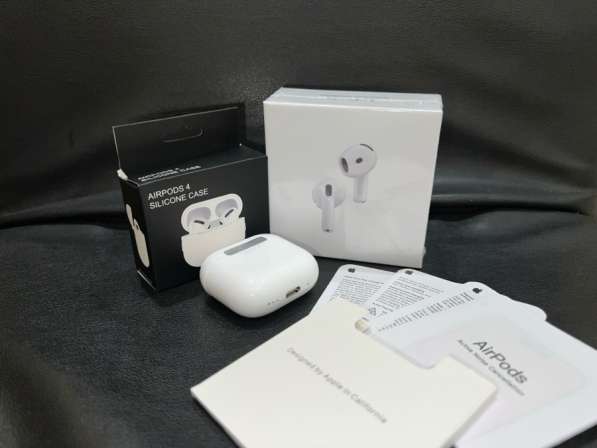 AirPods 4 + Чехол в Санкт-Петербурге фото 5