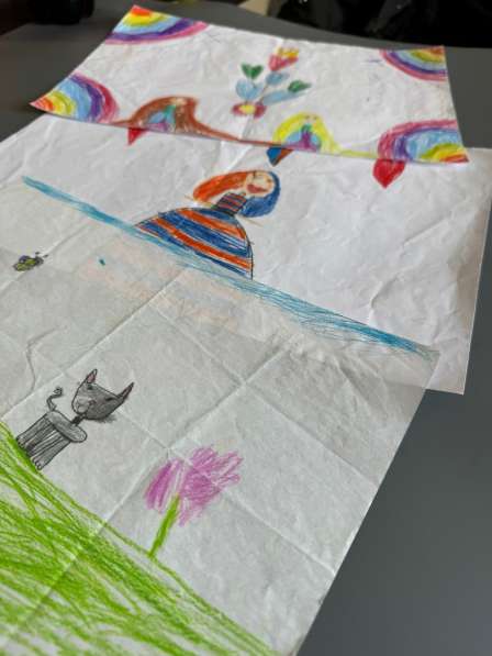 Сшивка детских рисунков и тетрадей в книги в Екатеринбурге фото 3