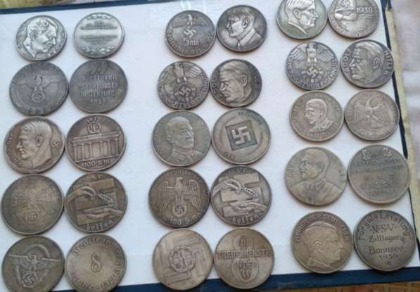 Монеты Германии. 3 рейх. Гитлер в Москве фото 6