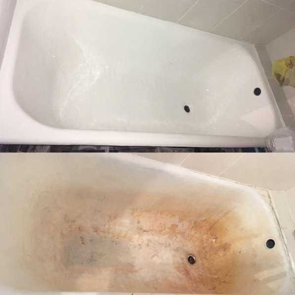 Реставрация ванн жидким акрилом в Екатеринбурге