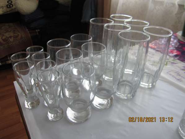 Посуда стаканы фужеры рюмки в Перми фото 8
