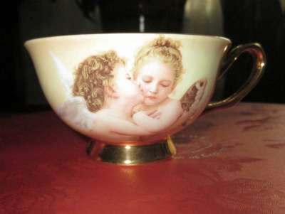 Чайный фарфоровый набор"Ангелочки в Краснодаре фото 6