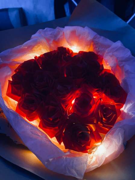 Цветы из атласной ленты в Астрахани фото 4