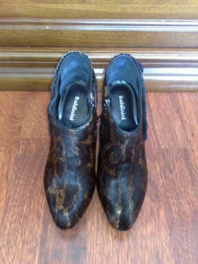 Ботильоны новые BALDININI меховые в Санкт-Петербурге фото 3