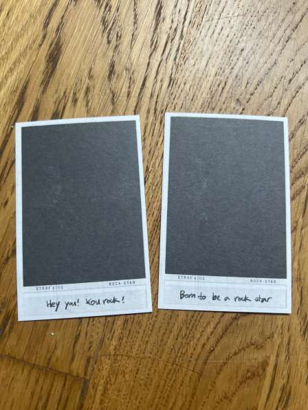 Официальные предзаказные карты Феликса и Сынмина ROCK-STAR в Москве