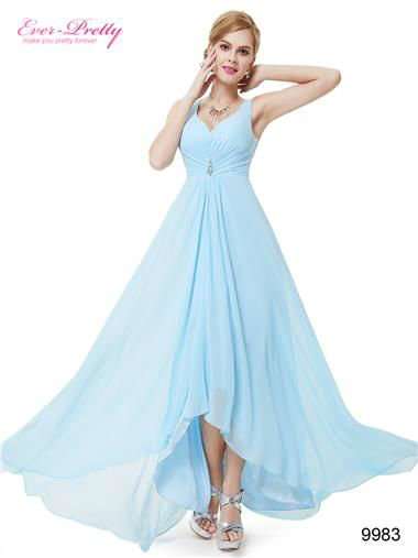 Голубое платье с кристаллами M/10 "Ever-Pretty" Артикул: HE09983BL