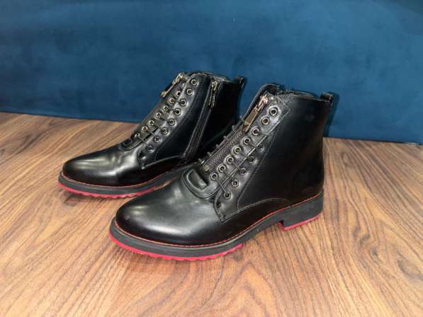 Ботинки женские кожаные