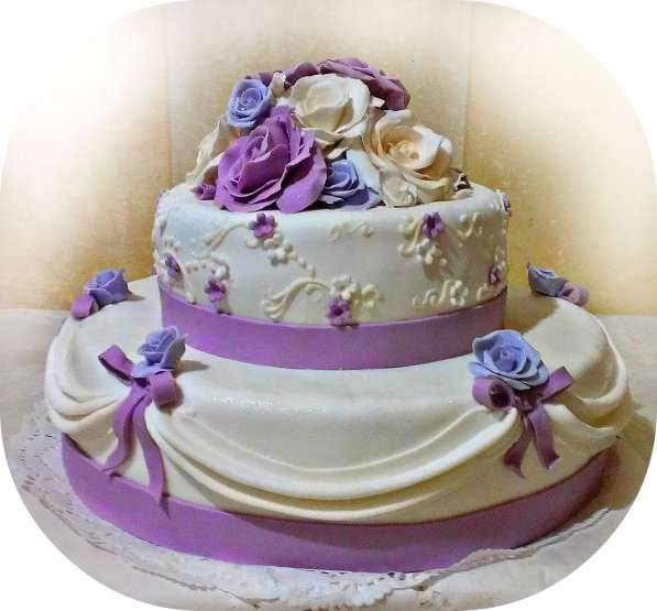 Свадебный торт и каравай в Пушкино фото 6