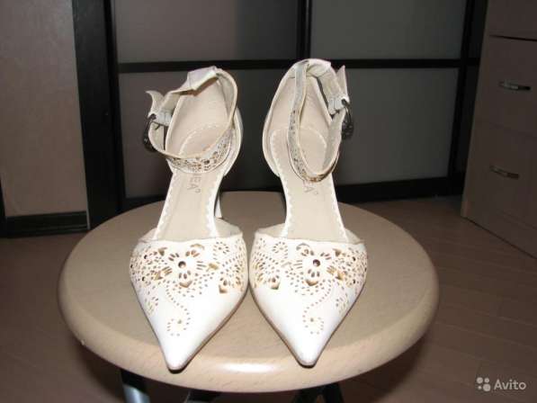 Туфли женские свадебные, натуральная кожа в Москве фото 4