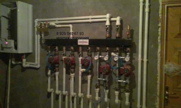 Монтаж отопления в частном доме в Чехове