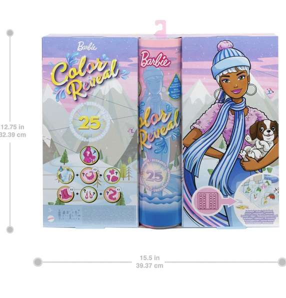 Barbie color reveal advent calendar адвент календарь Барби в Таганроге