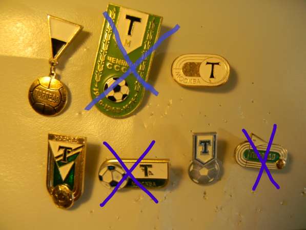 Значок. Футбол ЦСКА Москва(серии:клубы высшей лиги), 19 разн в фото 15