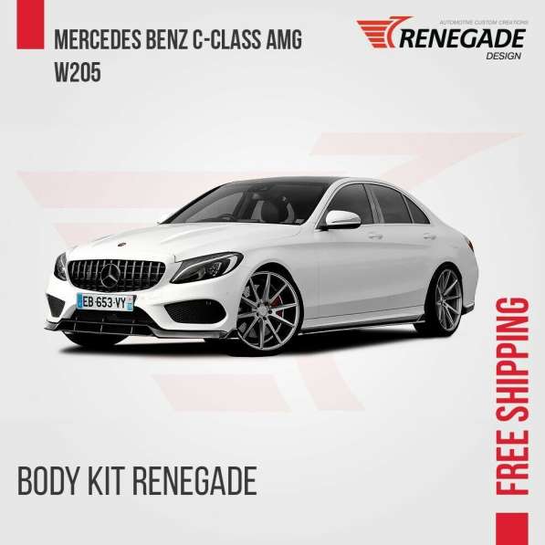 Body kit para Mercedes-Benz Classe C W в фото 4
