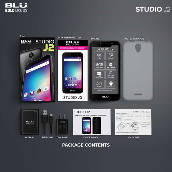 BLU Studio J2 (8GB) 5.0 в Адлере фото 5