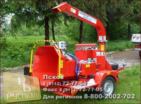 Мобильный измельчитель древесины Teknamotor Skorpion 160 SD (Польша). в Пскове фото 4