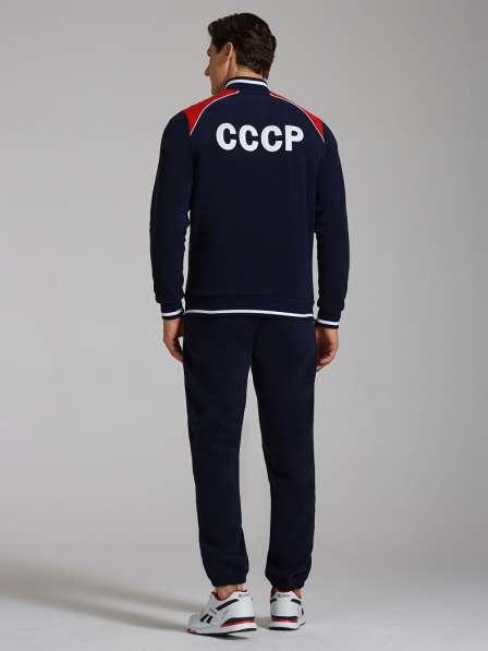 Спортивный костюм СССР синий. теплый, флисовый (46-62) в Москве