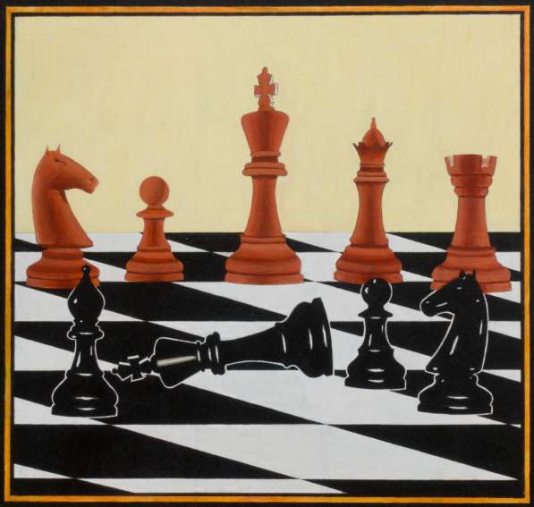 Шахматы в живописи № 1 в Москве фото 20