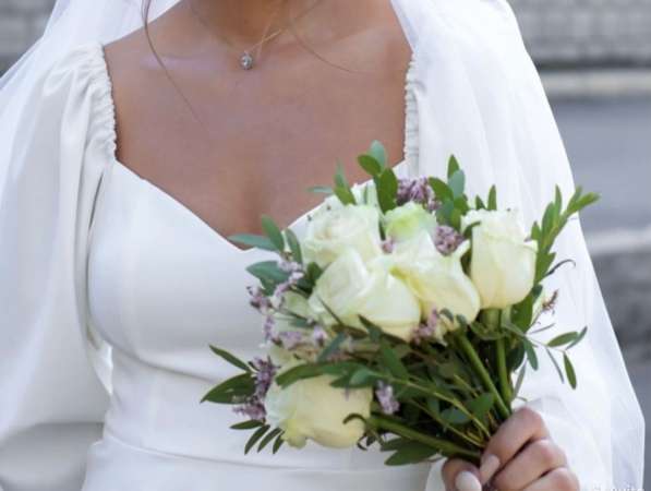 Свадебное платье 44 р в Новосибирске фото 39